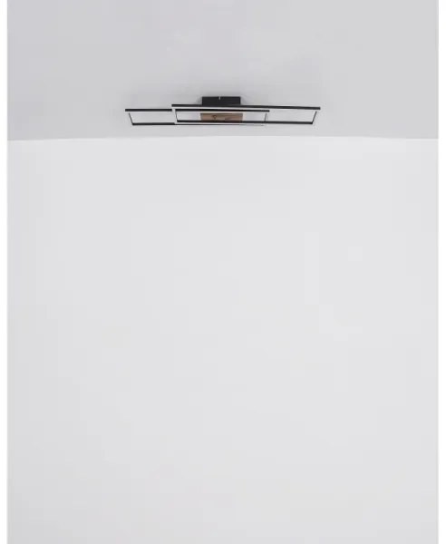 Globo 67208-30 - LED Mennyezeti lámpa DAKARI LED/30W/230V 3000K 60x80 cm fekete