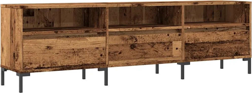 vidaXL antik fa színű szerelt fa TV-szekrény 150 x 30 x 44,5 cm