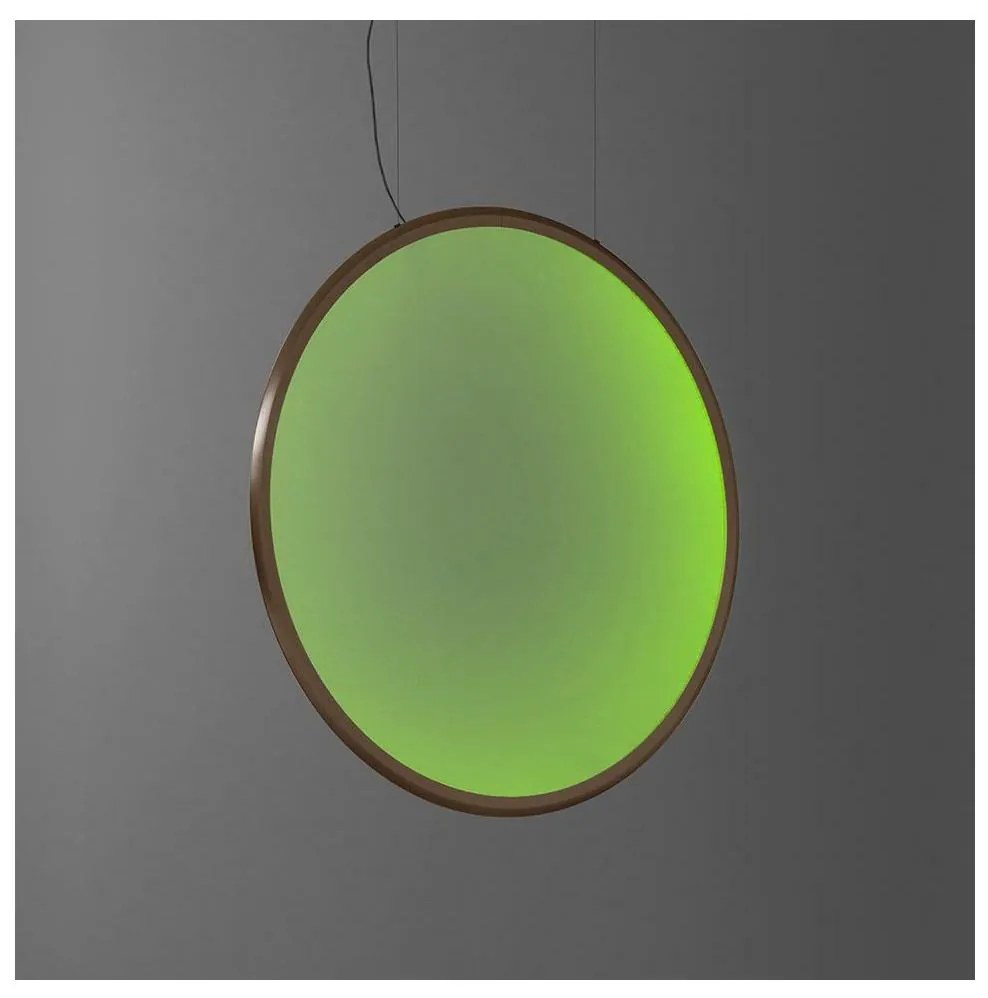 Artemide 1993360APP-LED RGBW Dimmelhető csillár zsinóron DISCOVERY LED/59W/230V bronz