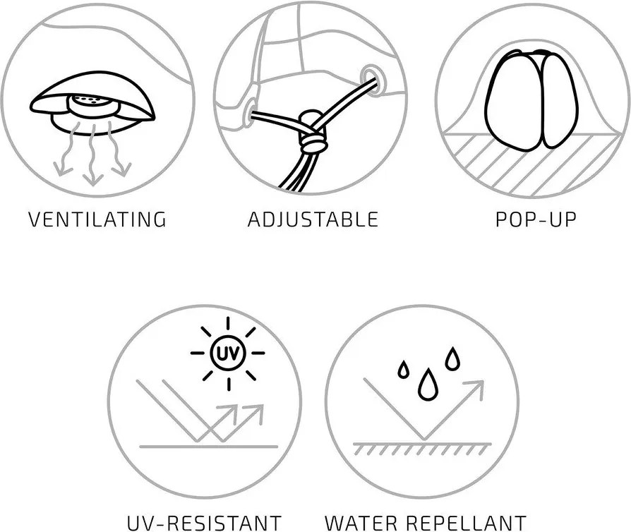 Kerti bútor védőhuzat 210x180x95 cm – House Nordic