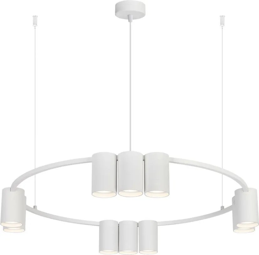 MILAGRO ML0374 GENESIS Modern Függesztett Lámpa Fehér GU10 IP20