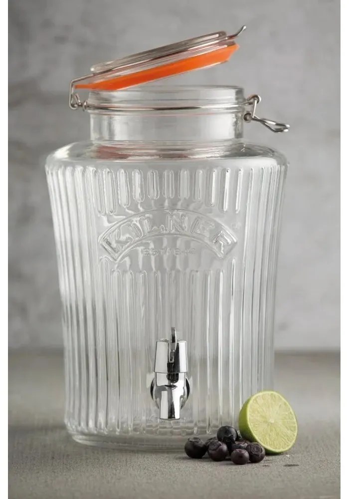 Vintage italadagoló csappal, 5 l - Kilner