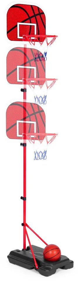 Gyerek kosárlabda palánk állítható magasságú, labdapumpával