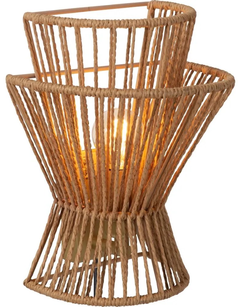 Lucide 10220/01/72 - Fali lámpa TASMAN 1xE27/60W/230V bézs