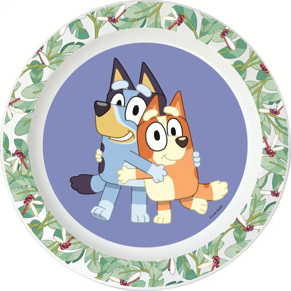 Bluey Tropical micro lapostányér 22 cm