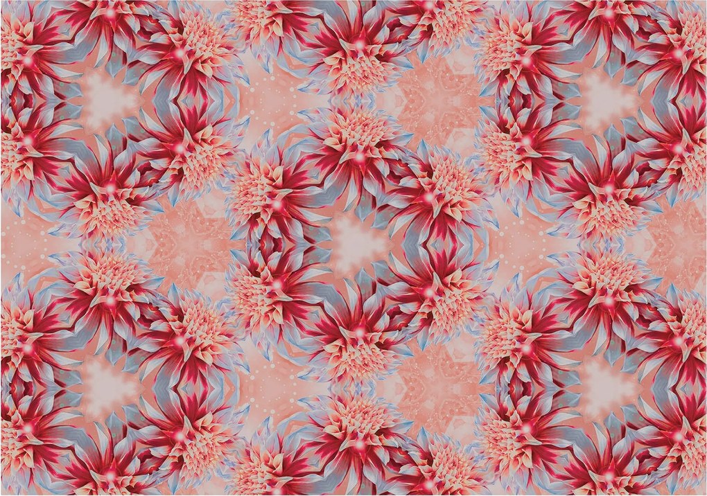 Fotótapéta Georgina Virágok Elegancia a hálószoba nappaliba 208x146 +ragasztó