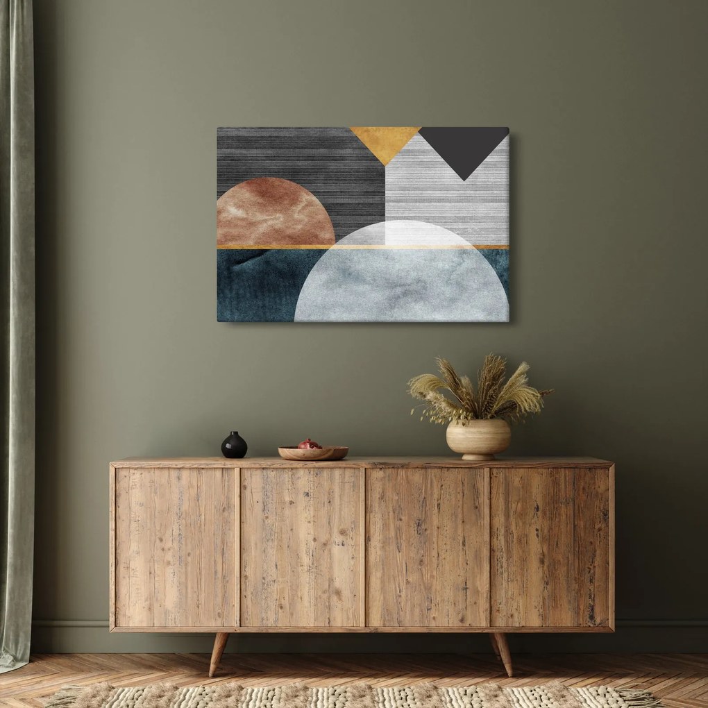 Kép - Formák és textúrák (90x60 cm)