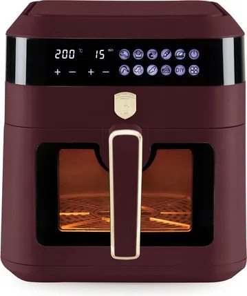 BerlingerHaus AirFryer átlátszó ablakkal (6,3 L) Leonardo Collection BH/9687