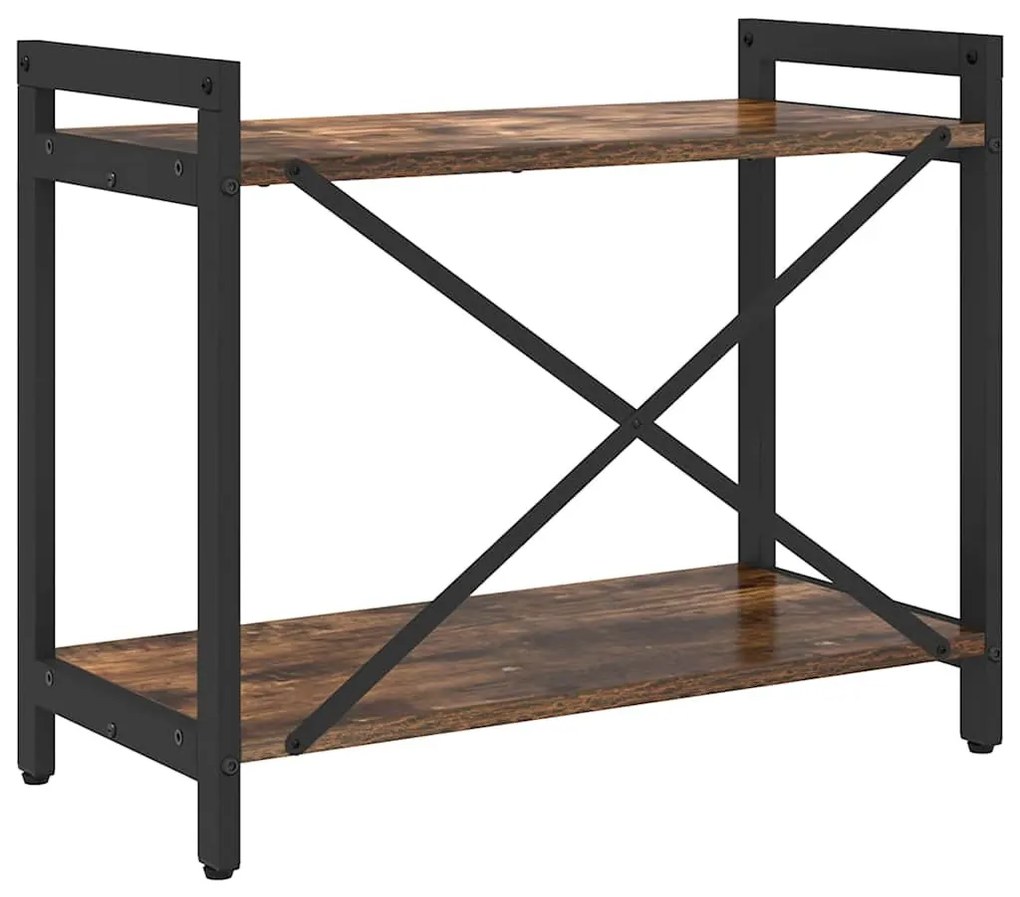 Könyvszekrény Füstölt tölgy 60 x 30 x 48.5 cm Faanyag