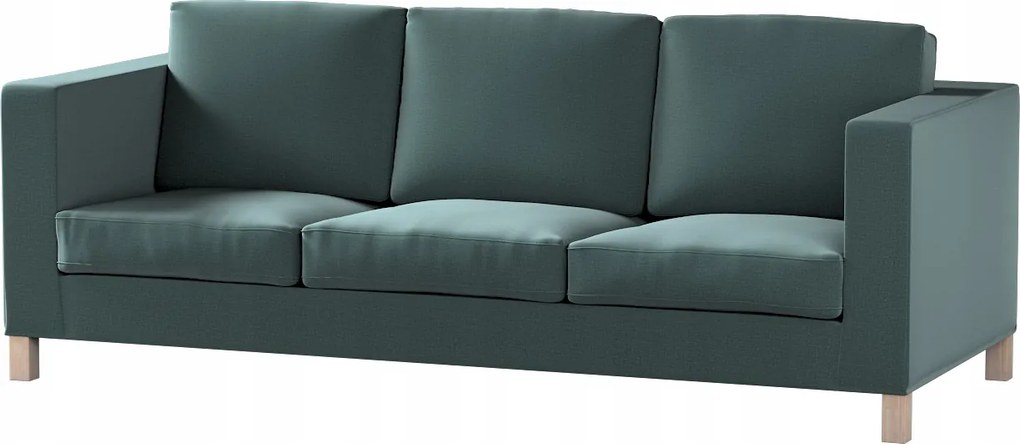 Karlanda 3 személyes kinyitható kanapé huzat Ikea zöld