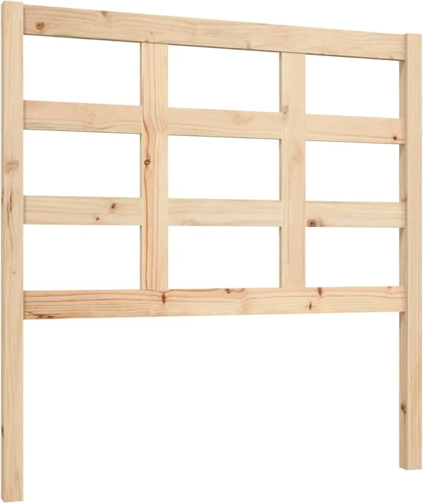 vidaXL tömör fenyőfa ágyfejtámla 95,5 x 4 x 100 cm