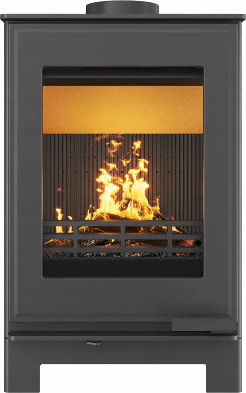 Kecske öntöttvas szabadonálló kályha acél kályha 6,5kW kandalló Harita fa