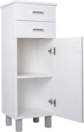 Viva STYLE Fürdőszoba ÁLLÓSZEKRÉNY 100 POLCOS -2 fiók - BALOS - 35 x 33 x 100 cm