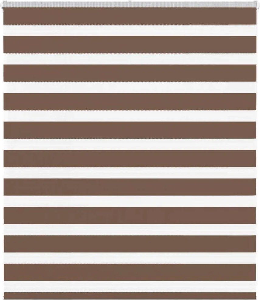 vidaXL zebrafüggönnyel barna szövetszélesség 125,9 cm poliészter