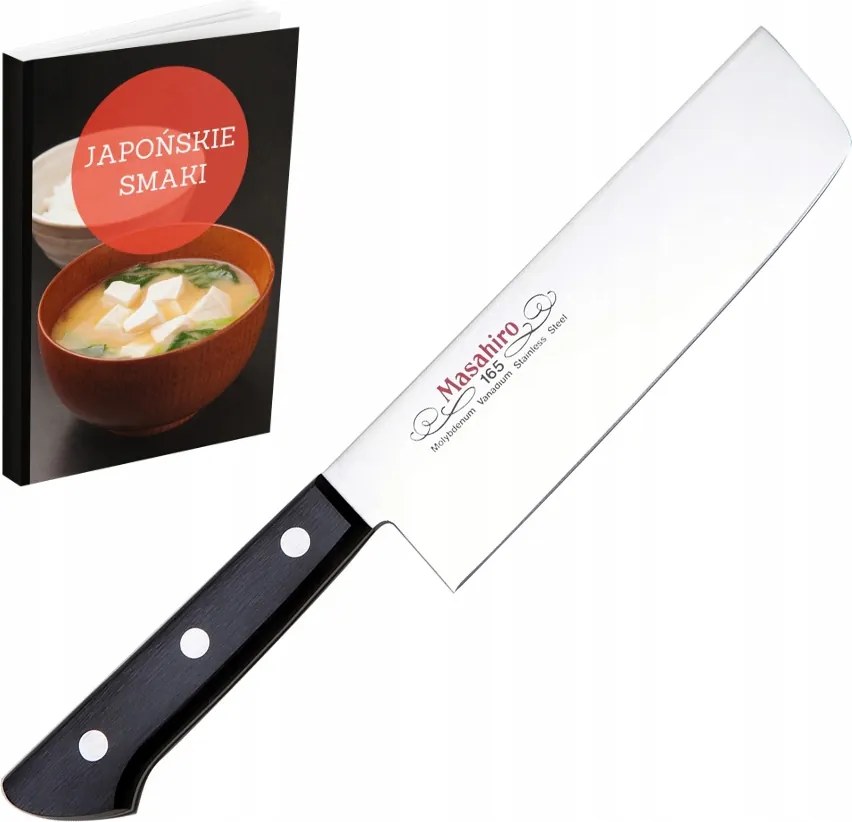 Bwh Nakiri Masahiro kés 16,5 cm japán acélból készült zöldségekhez