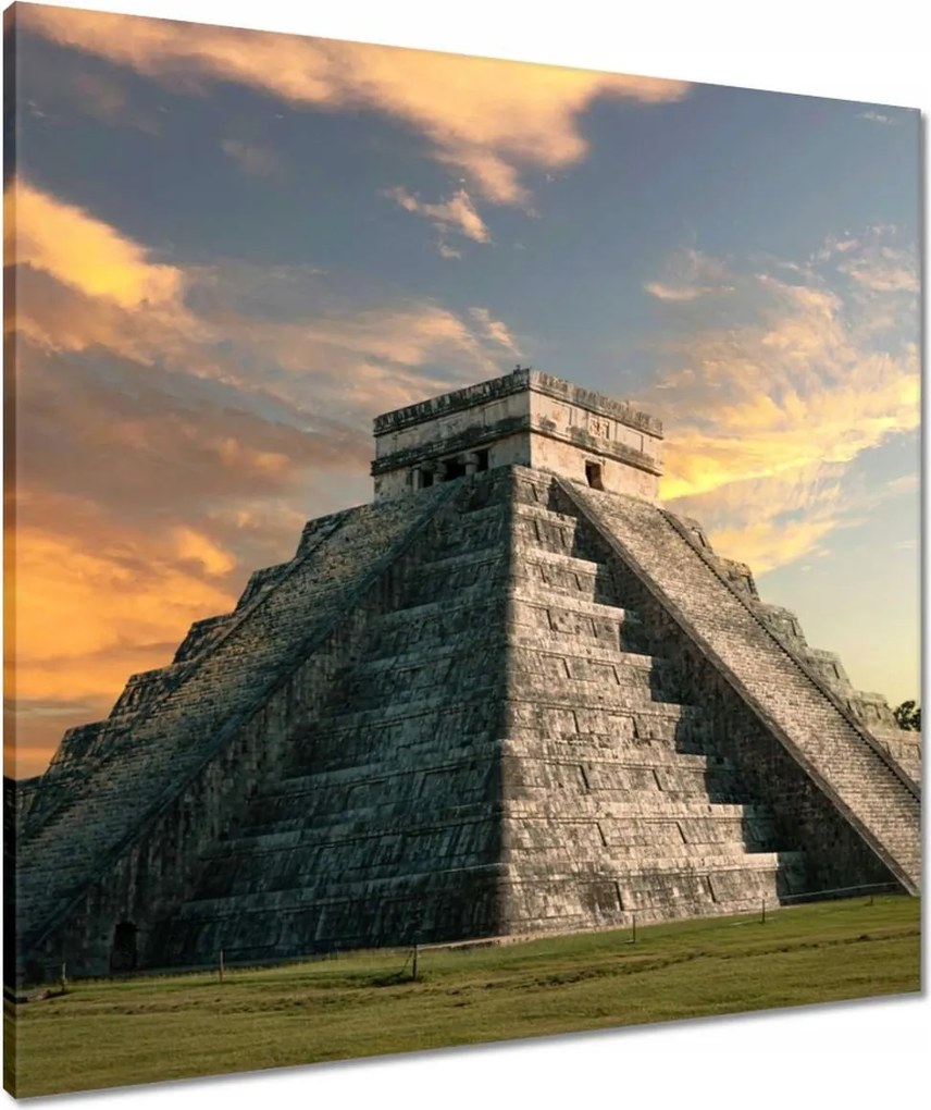 Vászonkép 70x70 Chichen Itza Mexikóban