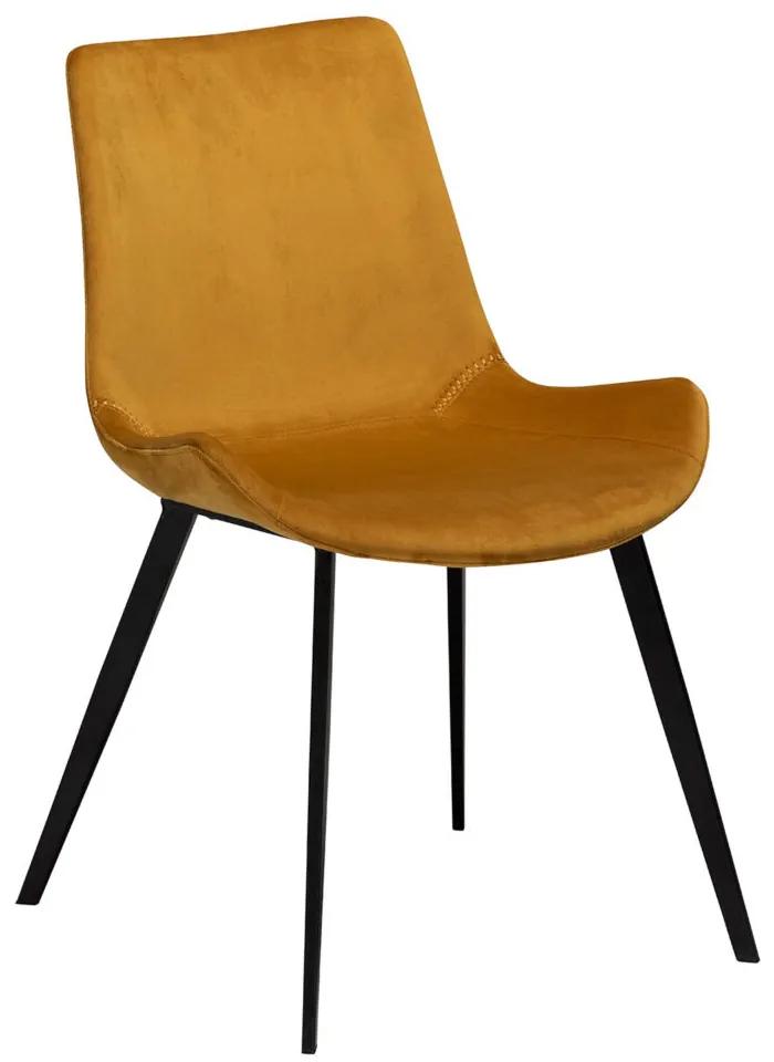 Hype design szék, bronz bársony