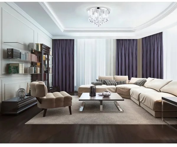 Eglo 94878 - LED Fürdőszobai mennyezeti lámpa ALMONTE 4xG9/3W/230V IP44