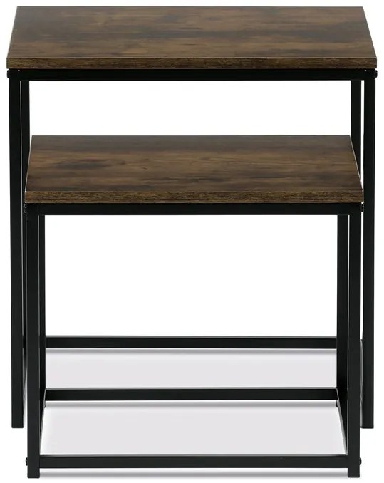 Lerakóasztal 50 × 50 × 52 cm, MDF, öregfa AF-076 OLW