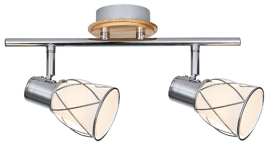 Prezent 75451 - Spotlámpa PADRE 2xE14/40W/230V