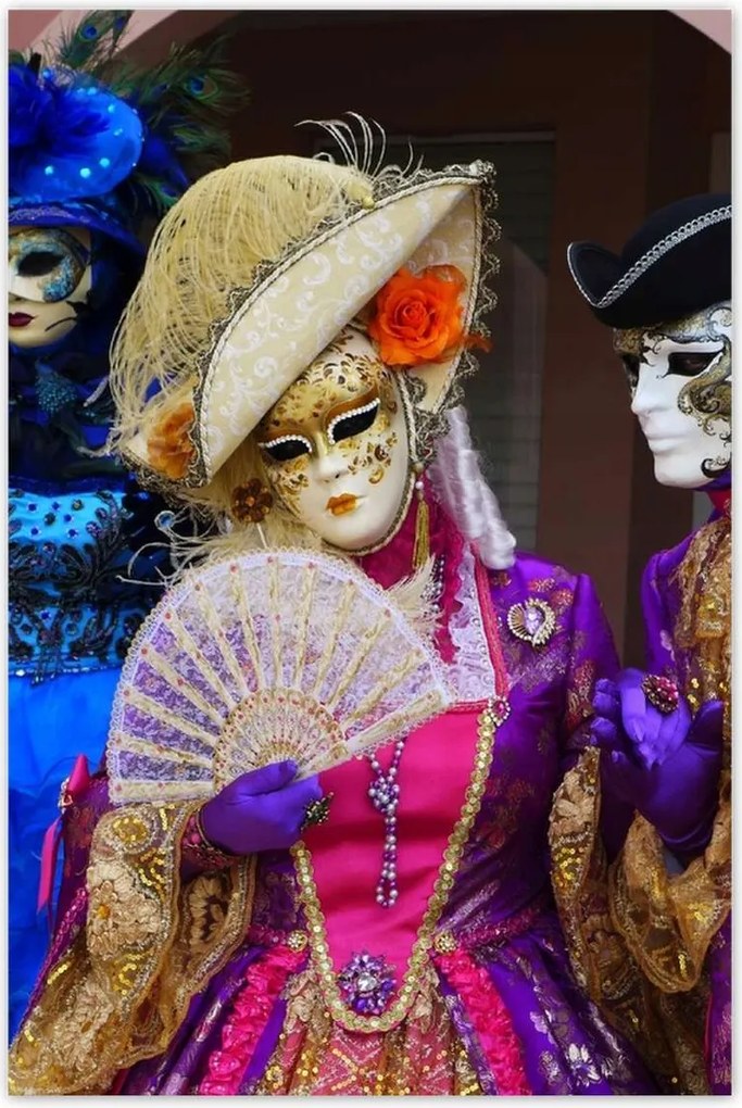 Poszterek 60x90 Farsangi maszkok