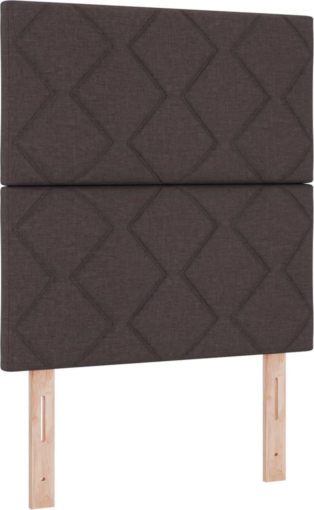 vidaXL Fejtámla fejtámlával Világosszürke 80 cm szövet