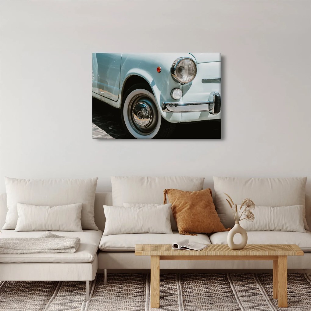 Kép - Fiat retro autó (90x60 cm)