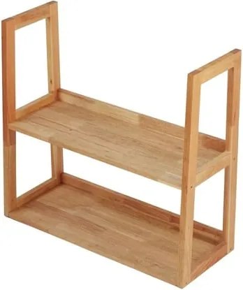Polc Naturel Home 63x58,5x25 cm diófa matt HOMEPOLN2