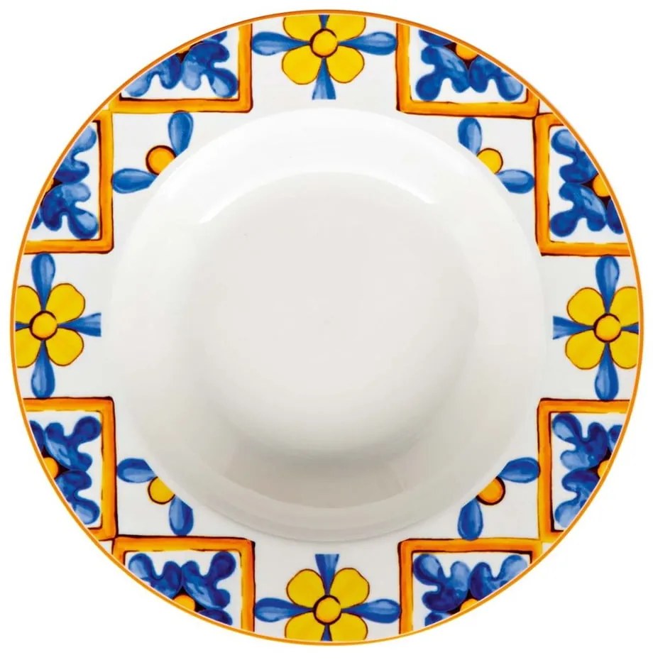 Porcelán tányér készlet 18 db-os Medicea – Brandani