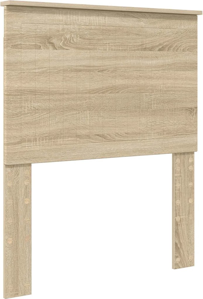 vidaXL Fejtámla fejtámlával Sonoma tölgy 80 cm Faanyag