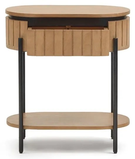 Mangófa éjjeliszekrény Licia - Kave Home