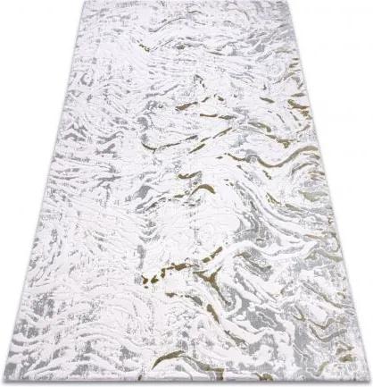 Akril DIZAYN szőnyeg 123 világos szürke / zöld 80x150 cm