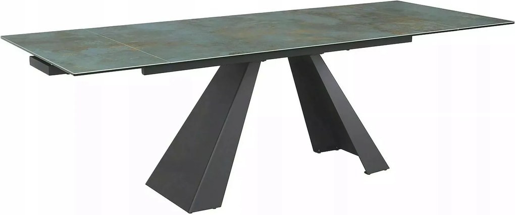 Salvadore Ceramic asztal türkiz/fekete 160-240cm Sig