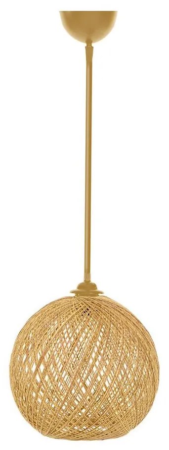 Csillár zsinóron JUTE 1xE27/60W/230V bézs