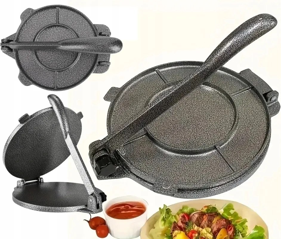 Tortillaprés Kézi Öntöttvas Palacsintasütő 16CM