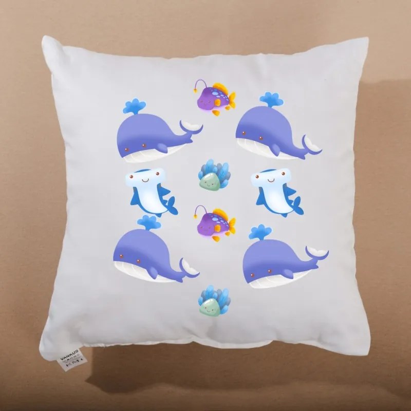 EMI Ocean Friends díszpárna 40x40 cm