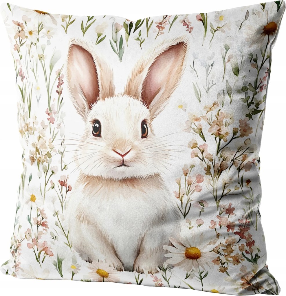 Húsvéti Párnahuzat Velúr Dekoratív Párnahuzat 40X40 Húsvét 0398