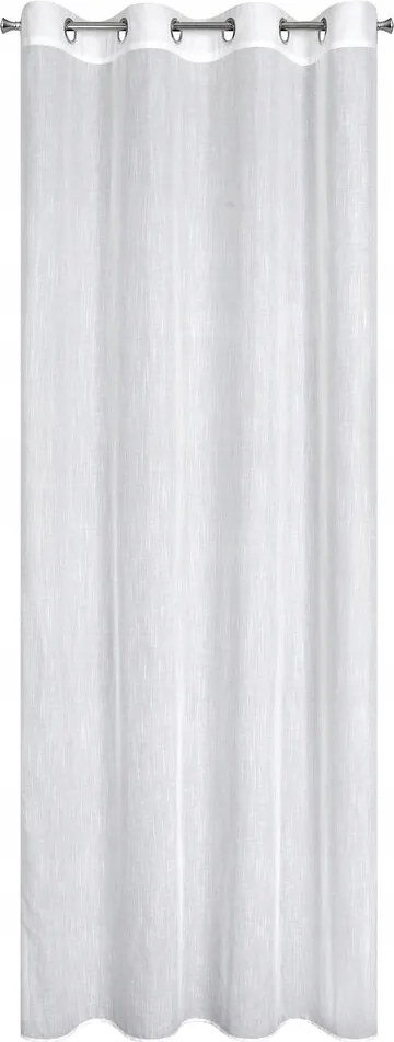 Függöny készre szerelve Anna 140x250 fehér, esőálló szerkezettel