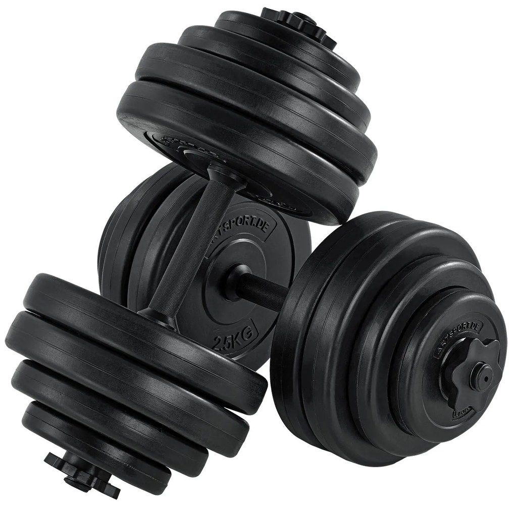 Juskys 2 db súlyzókészlet - 30 kg