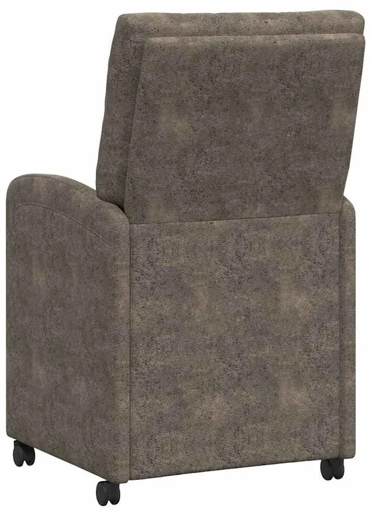 Kerekes Étkező Székek 2 pcs Sötétszürke 58 x 67 x 97 cm