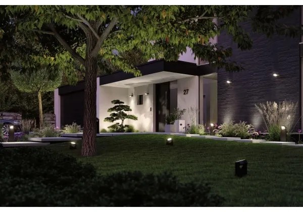 Paulmann 94406 - LED/8W IP44 Kültéri fali lámpa SWIVEA 230V