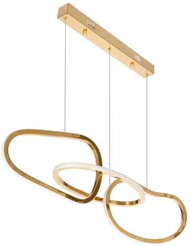 LED függeszték kábelen ANNELI LED/30W/230V 80 cm arany