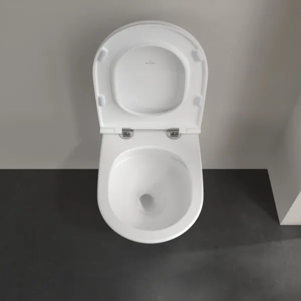 Villeroy & Boch 4670T9R1 - SUBWAY fali WC SoftClose ülőkével, kerámia/fehér