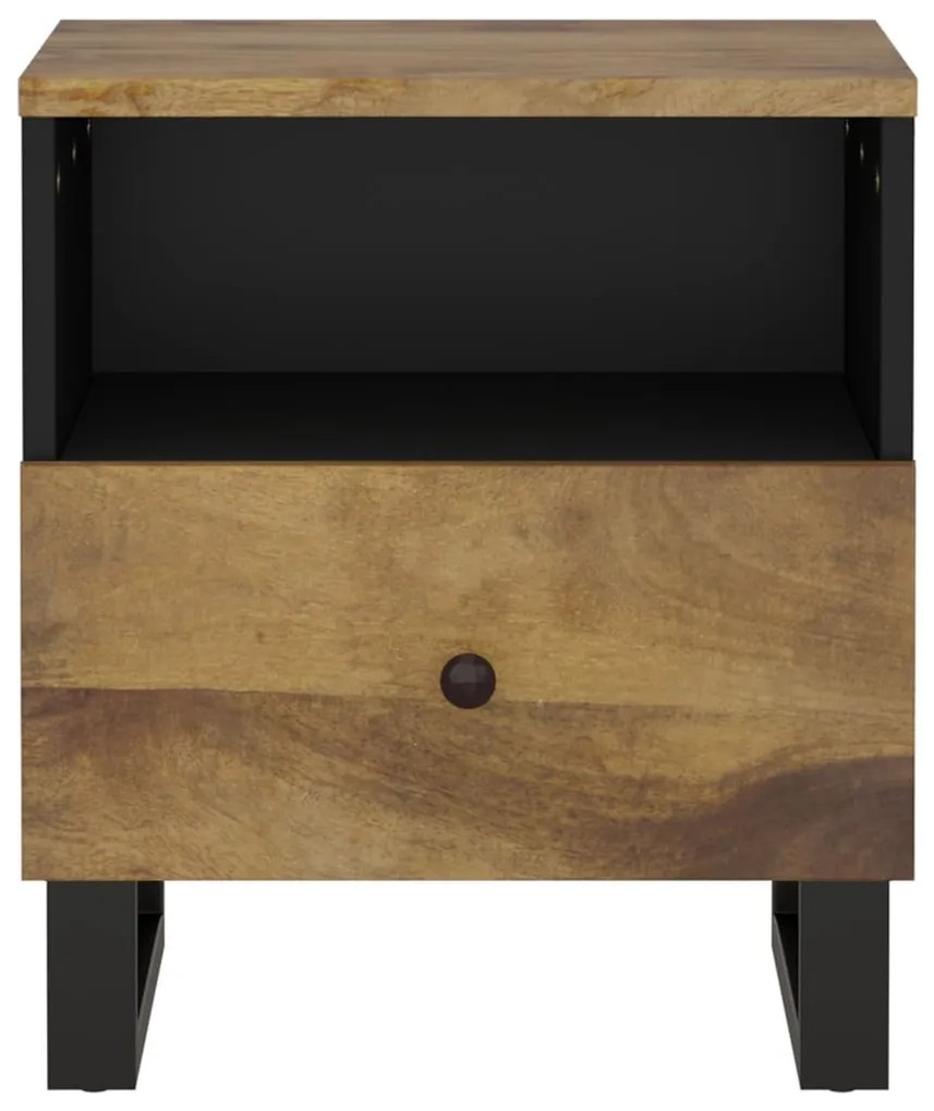 Tömör mangófa és szerelt fa éjjeliszekrény