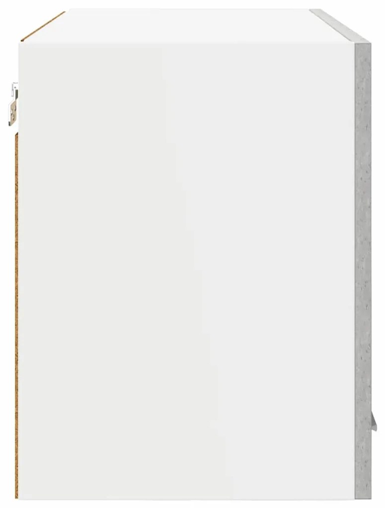 Függő szekrény Riga 2 pcs Beton Szürke 60 x 31 x 40 cm Faanyag