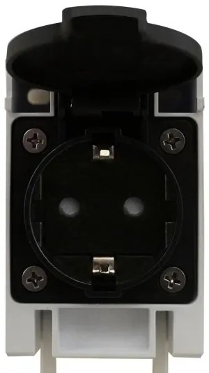 Nordlux - LED fürdőszobai tükörvilágítás dugaljzattal LED/15W/230V IP44 68,4 cm fehér