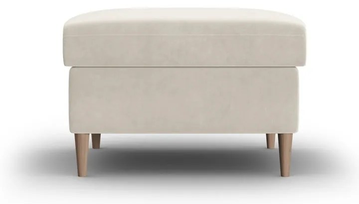 Bézs bársony lábtartó Kyoto – Cosmopolitan Design