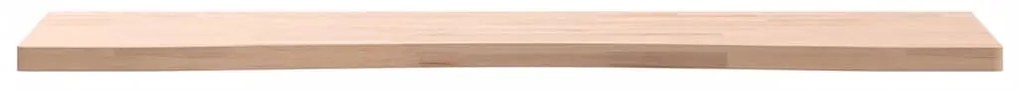 tömör bükkfa íróasztallap 100 x (45-50) x 2,5 cm