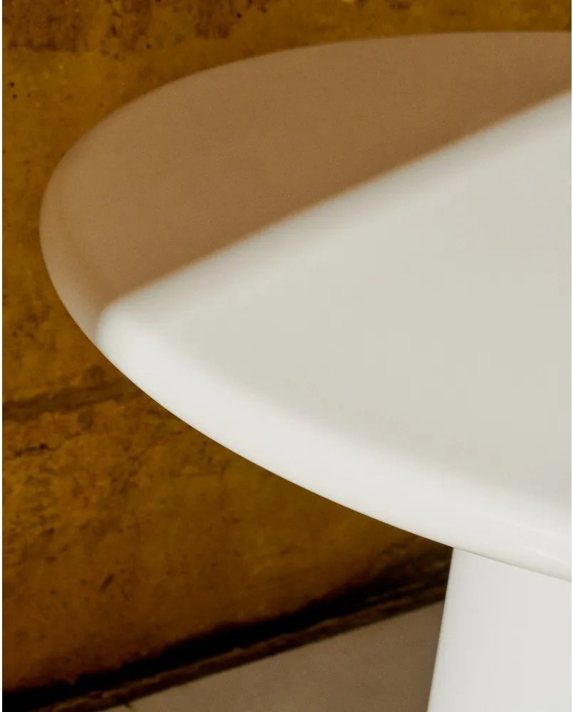 Beton kerek kerti dohányzóasztal ø 65 cm Albanella – Kave Home