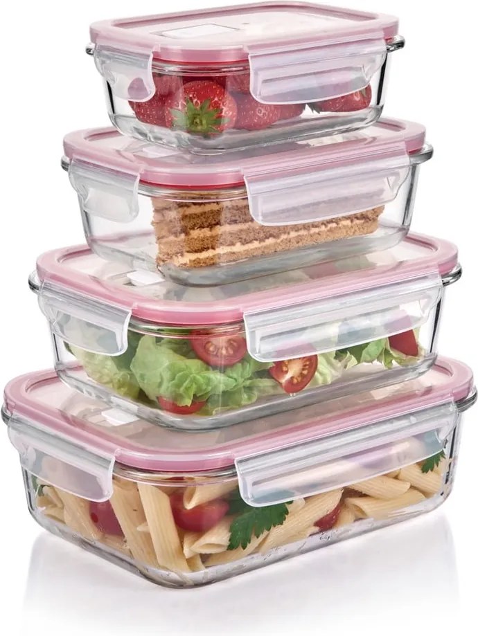 Élelmiszertartó Freshbox glass – Tescoma